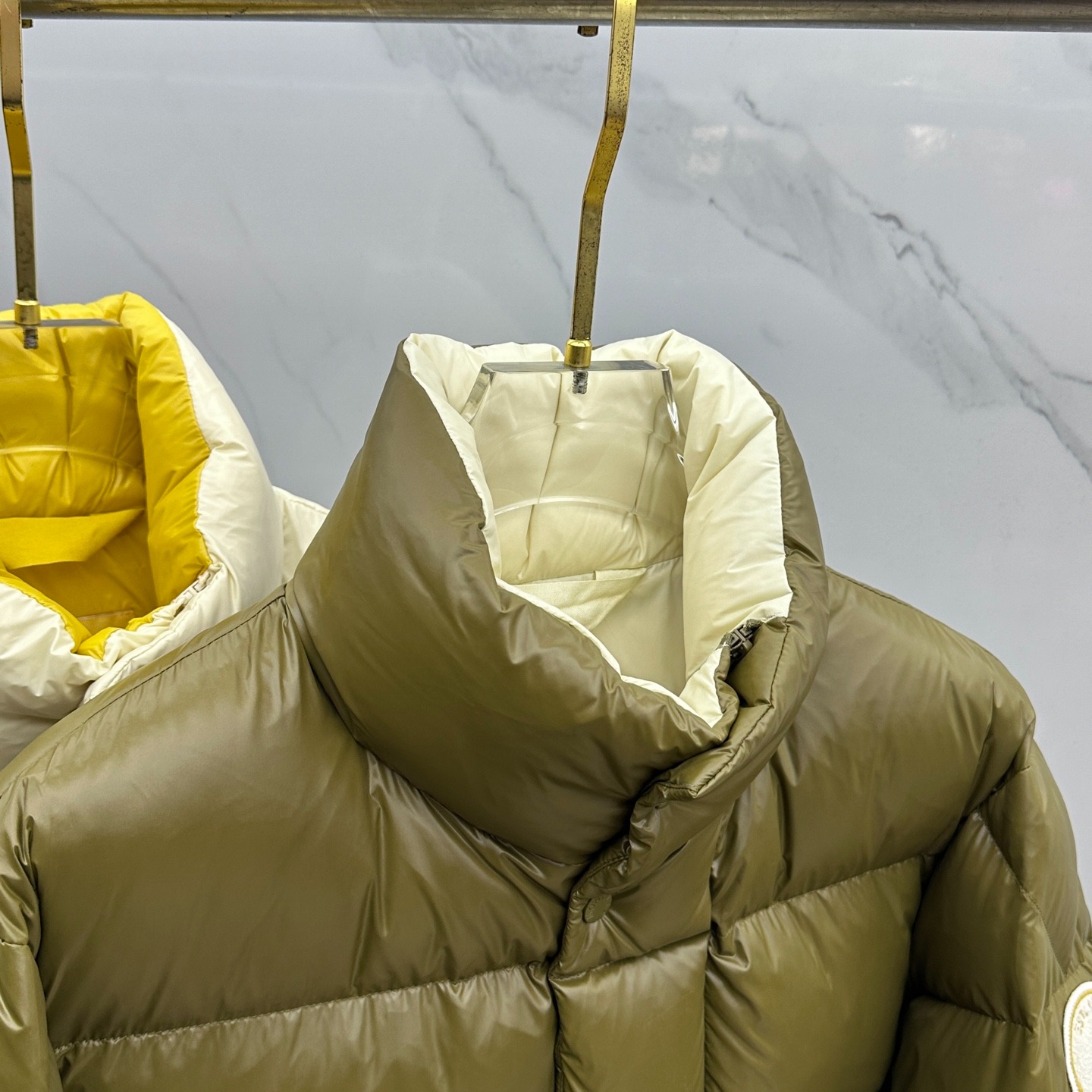 Moncler Tripiti Short Down Jacket Dark Green For Men