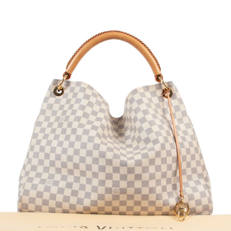 [True-to-ORIGINAL] L0vis Vvtt0n Artsy GM Damier Azur For Women 20in/51cm