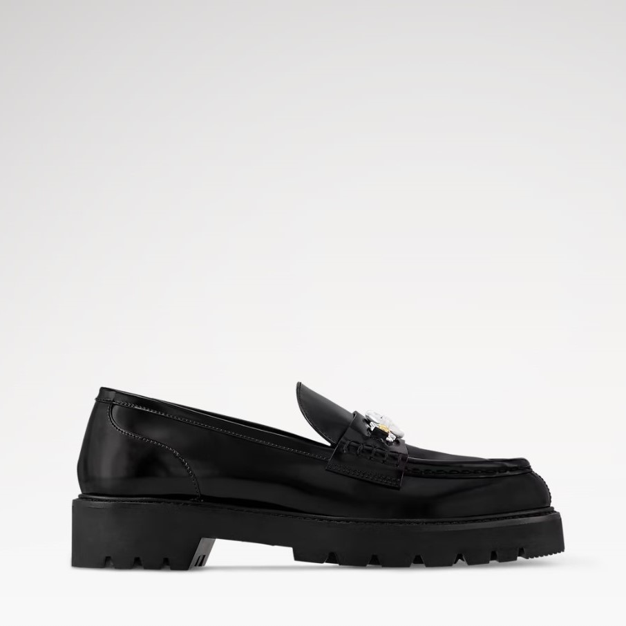 L0vis Vvtt0n District Flat Loafer Black For Women 1AGXHZ