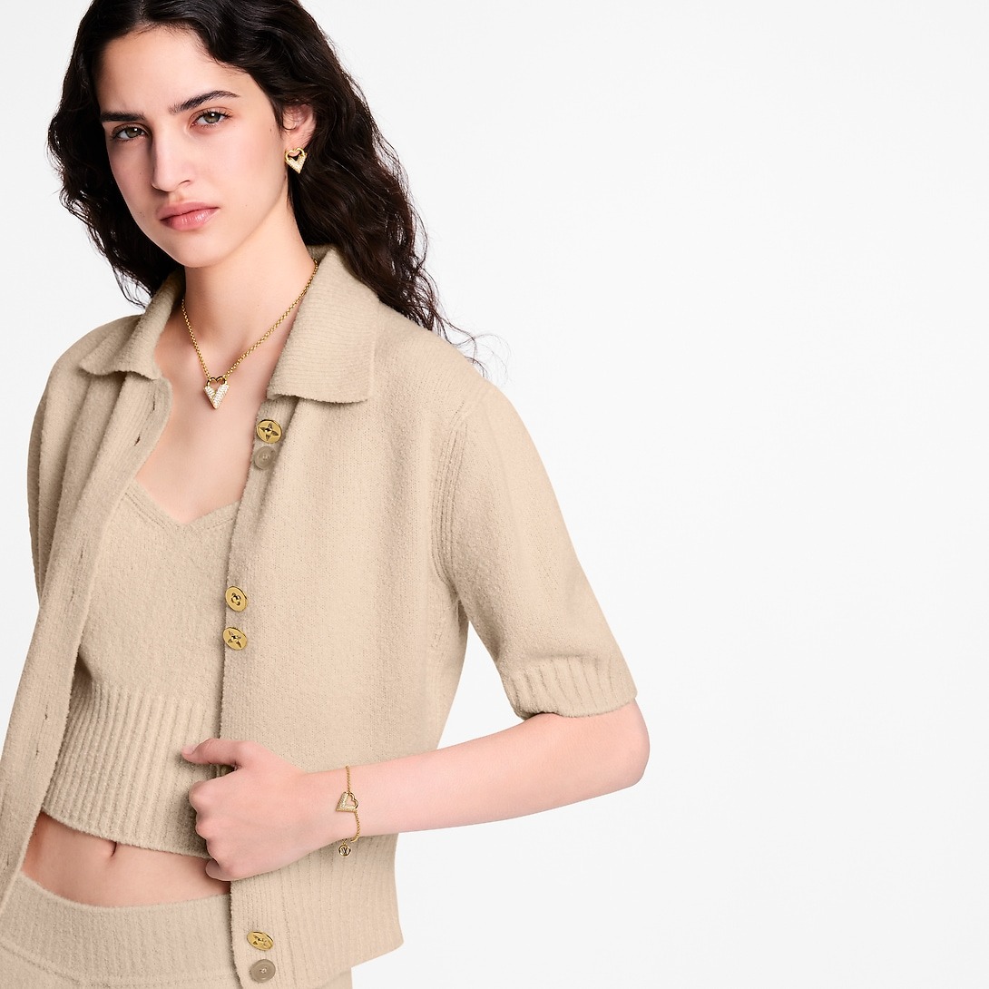 L0vis Vvtt0n Essential Love Bracelet Yellow Gold Hardware For Women M1870A