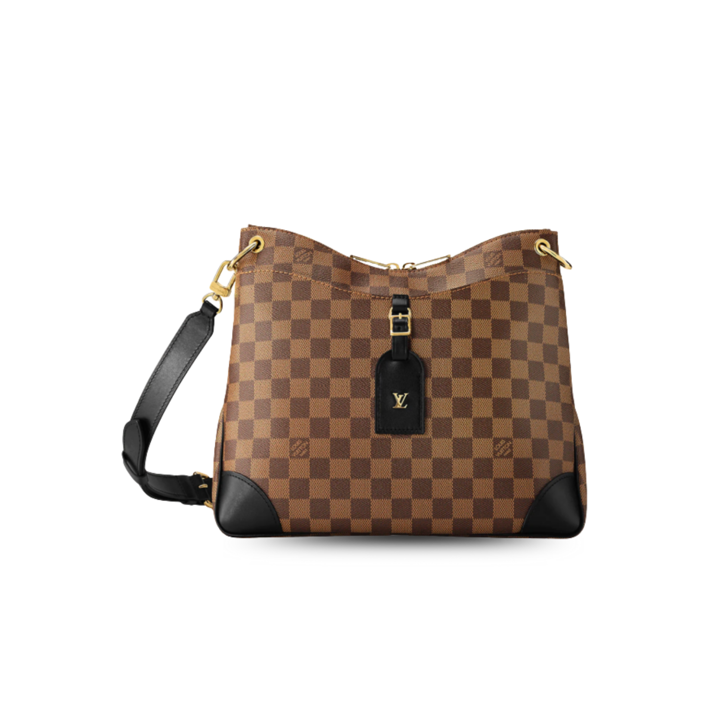 L0vis Vvtt0n Odeon MM Damier Ebene Brown For Women 12.2in/31cm N50062