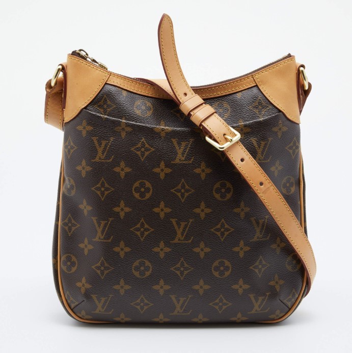 L0vis Vvtt0n Odeon PM Monogram Canvas Shoulder Bag For Women 10.2in/26cm M56390