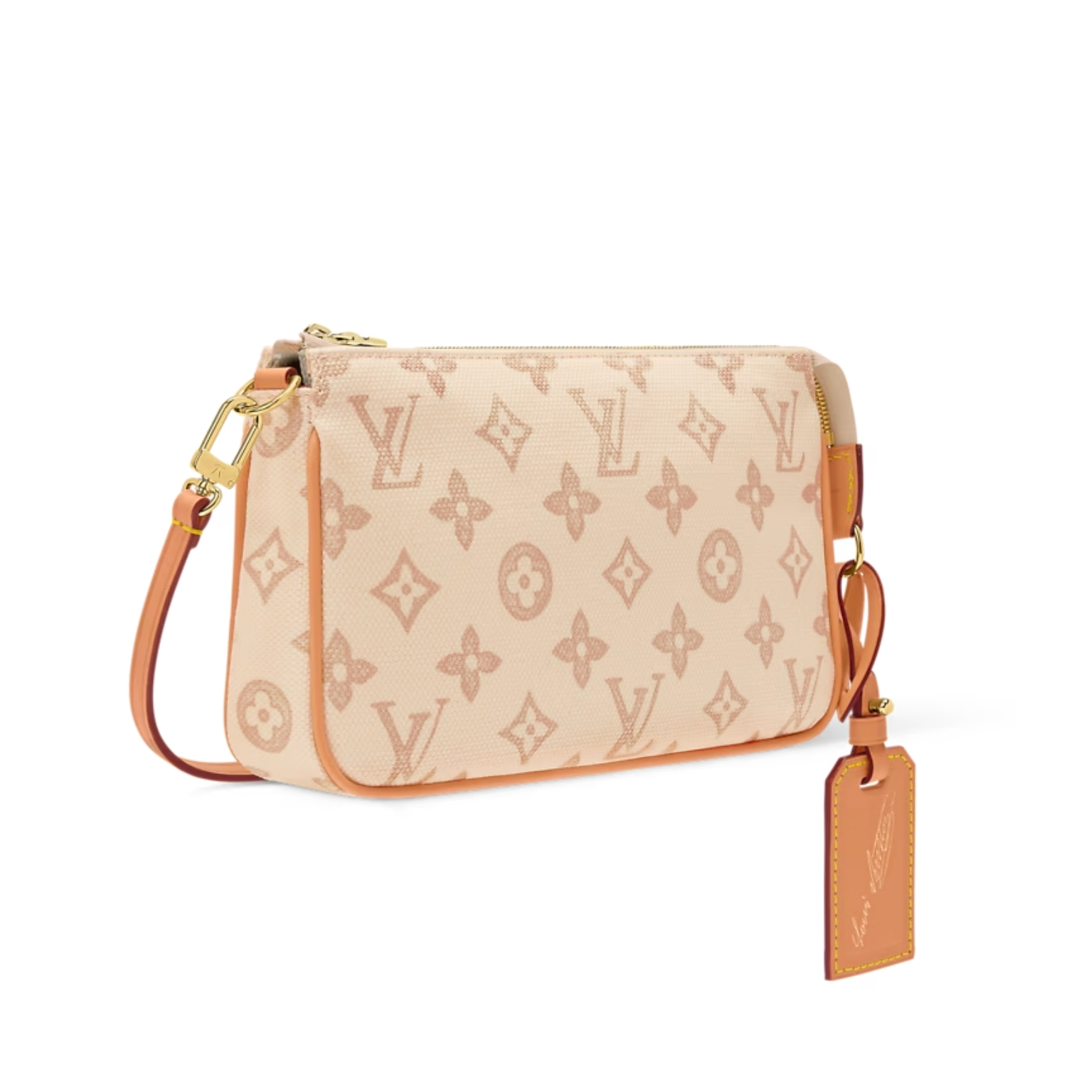 L0vis Vvtt0n Pochette Accessoires Linen For Women 23.5cm/9.3in – M28321