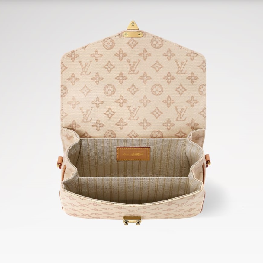 L0vis Vvtt0n Pochette Métis MM Monogram Origine Lin For Women 9.8in/25cm M28290