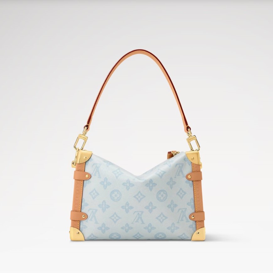 L0vis Vvtt0n Side Trunk MM Monogram Origine Bleu Courrier For Women 9.4in/24cm M27891