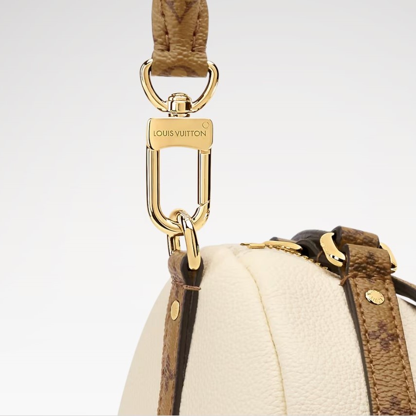 L0vis Vvtt0n Express PM Shoulder Bag 10.2in/ 26cm Vanille Gold Hardware For Women M29392