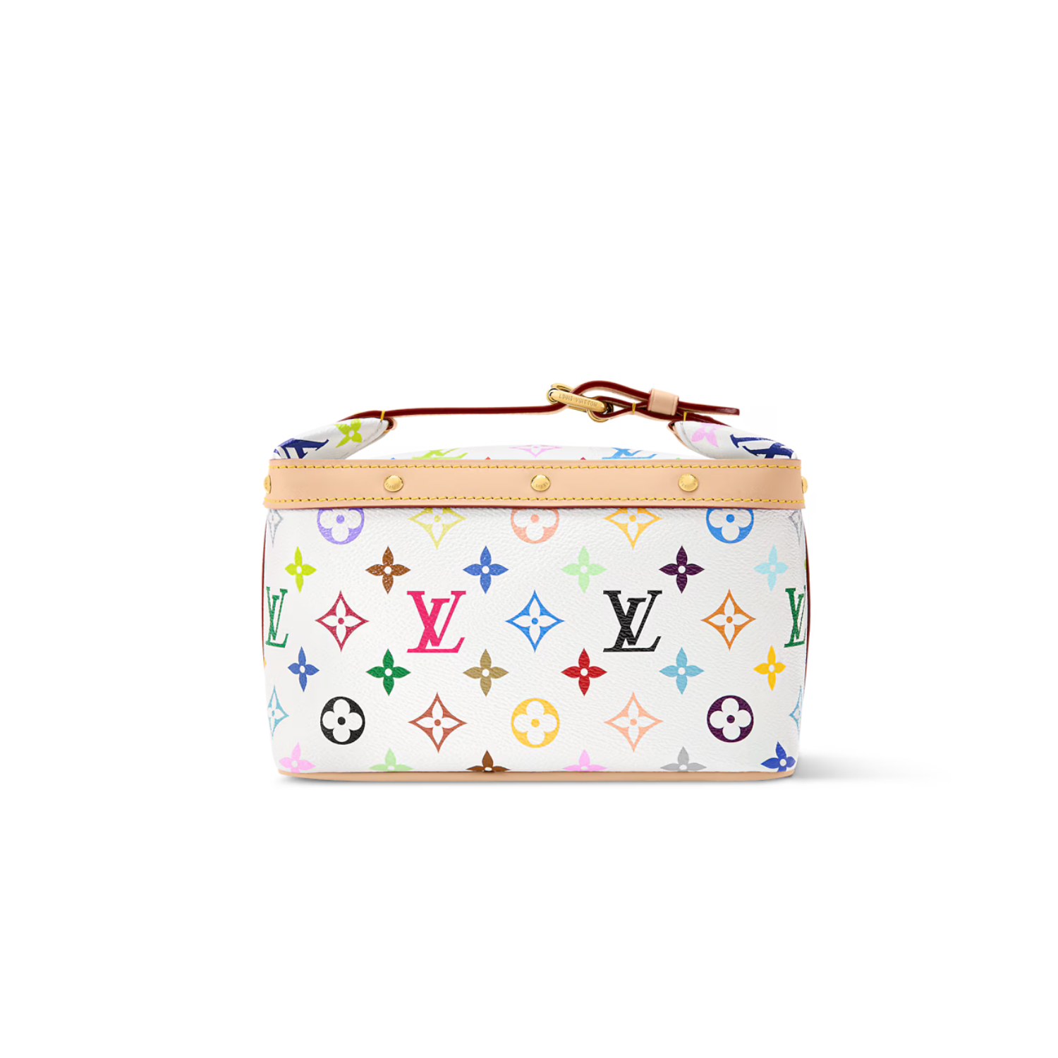 L0vis Vvtt0n LV x TM Cruiser Toiletry Bag 8.7in/ 22cm Multicolored Gold Hardware For Women M27900