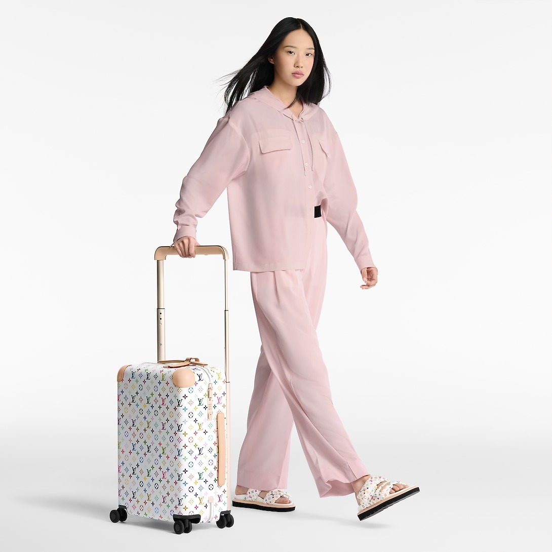 L0vis Vvtt0n LV x TM Horizon 55 Suitcase 21.7in/ 55cm Multicolored Champagne Hardware For Women M27899
