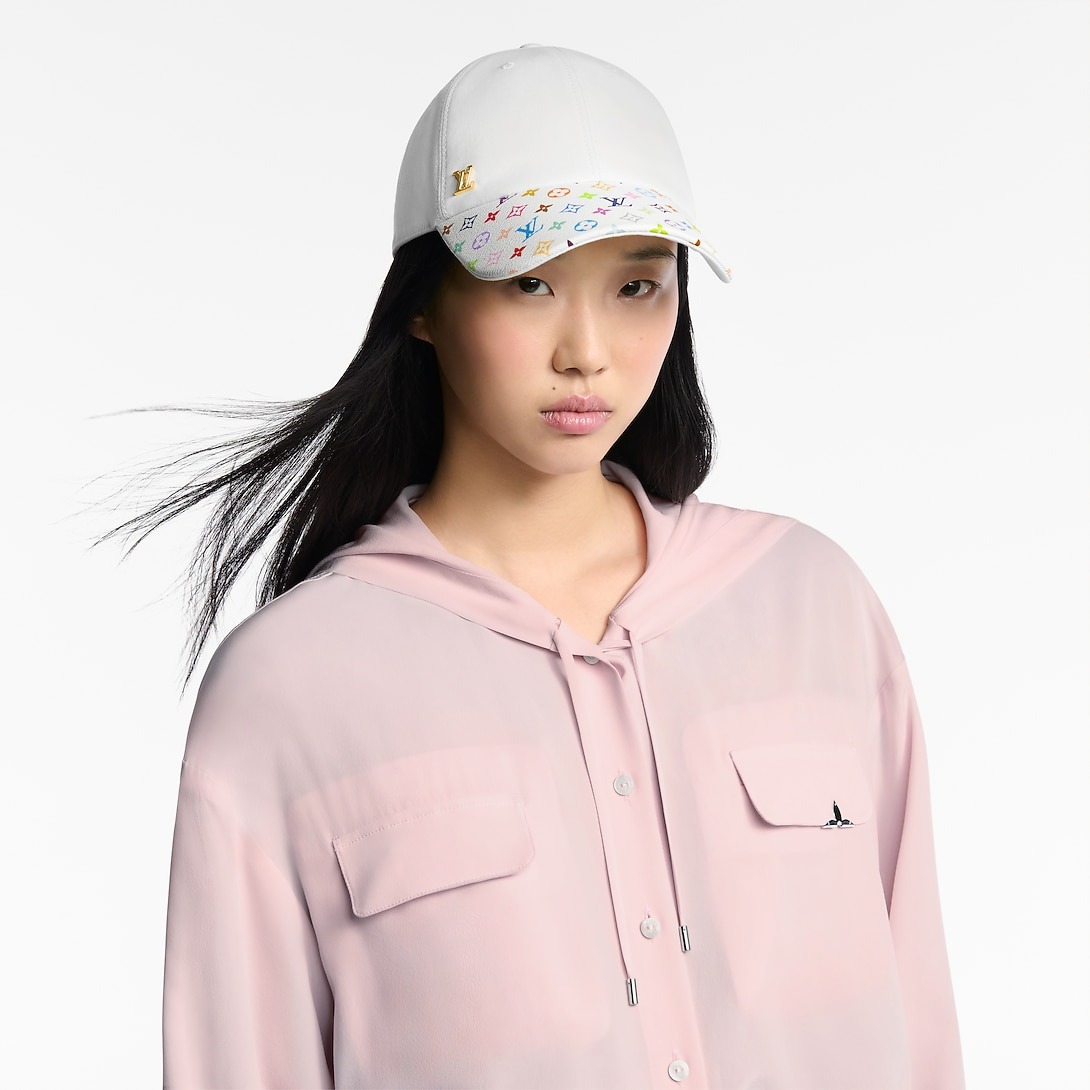 L0vis Vvtt0n LV x TM LV Get Ready Cap White For Women M5458L