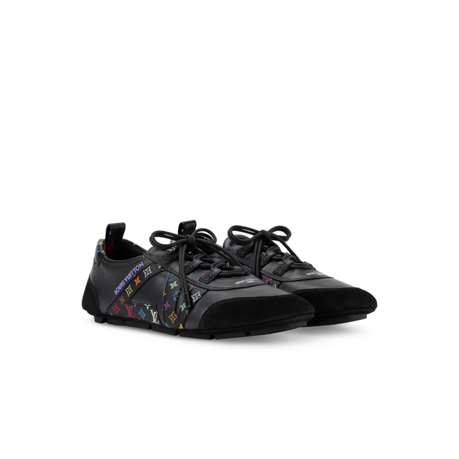 L0vis Vvtt0n LV x TM LV Sneakerina Sneakers Black For Women 1AJJTT