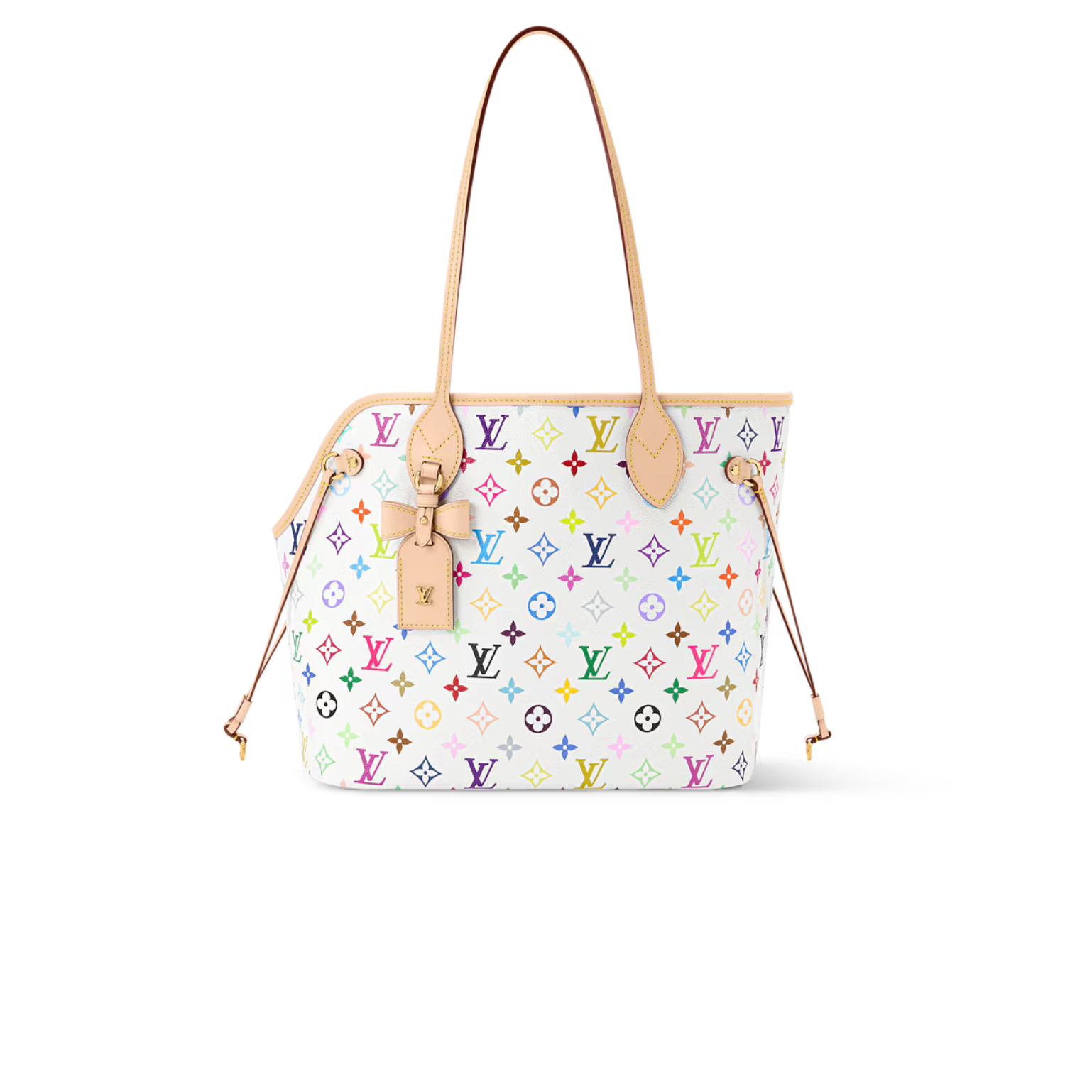L0vis Vvtt0n LV x TM Neverwoof Tote Bag 12.2in/ 31cm Multicolored Gold Hardware For Women M27839