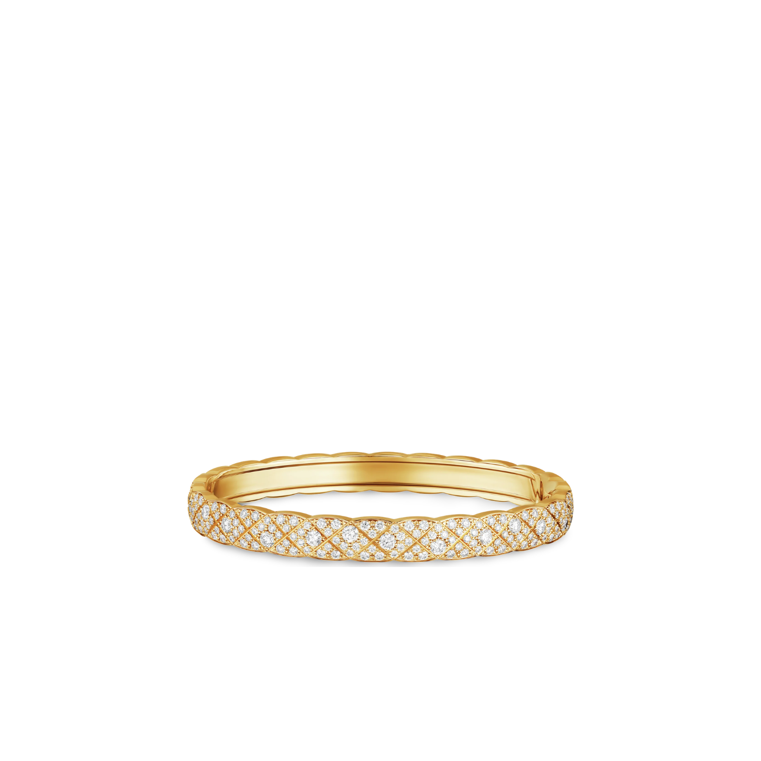 Ch**el Coco Crush Bracelet Gold Hardware For Women J13650