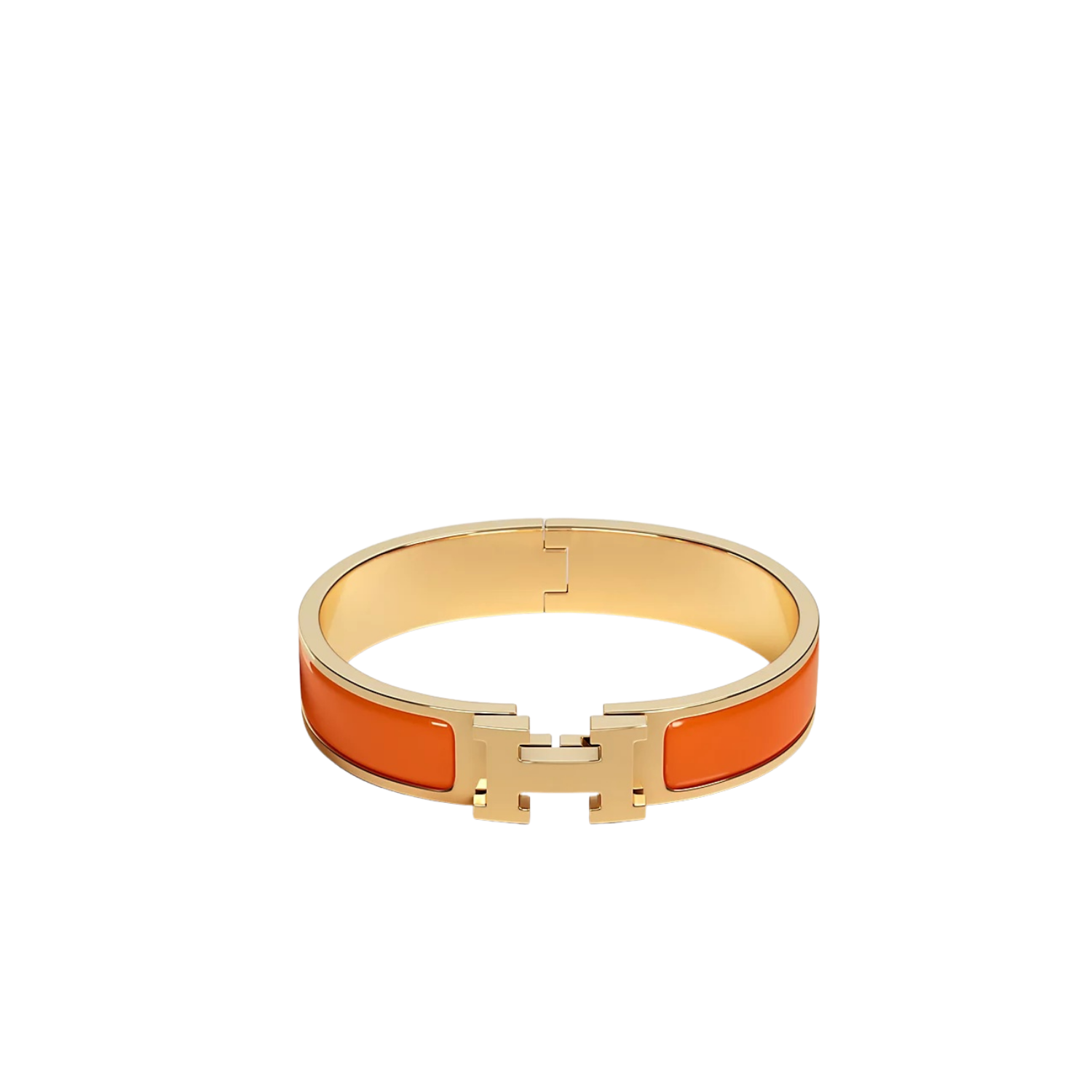 H**me5 Clic H Bracelet Orange Fruite Gold Hardware For Women H700001F 8AGM