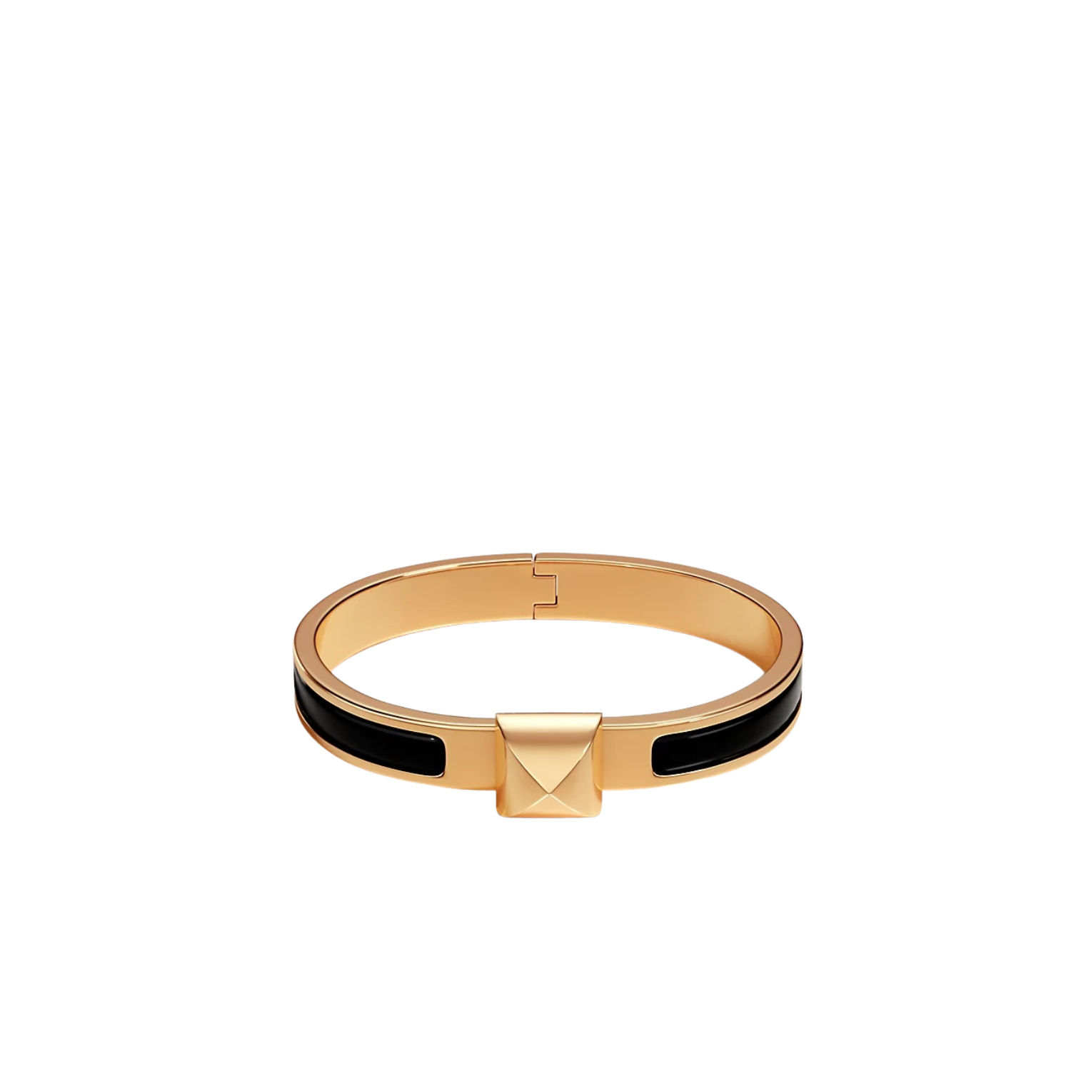 H**me5 Mini Clic Medor Bracelet Noir Gold Hardware For Women H200005F 01GM