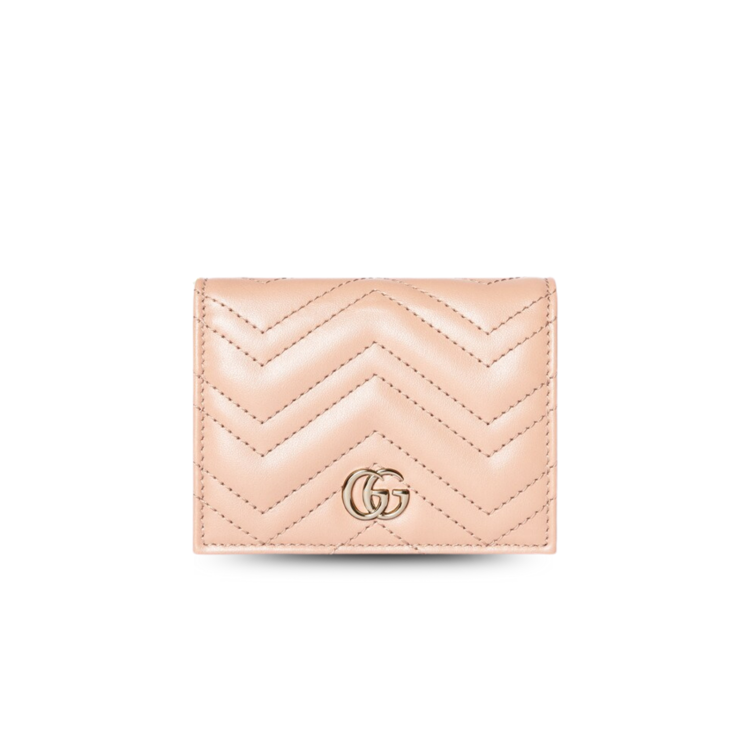 Gvc*1 Marmont Small Wallet Pale Pink For Women 4.5in/11cm 466492 AAET8 6823