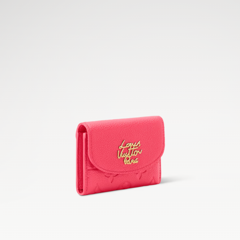 L0vis Vvtt0n Rosalie Coin Purse Strawberry Pink For Women 4.3in/11cm M27481