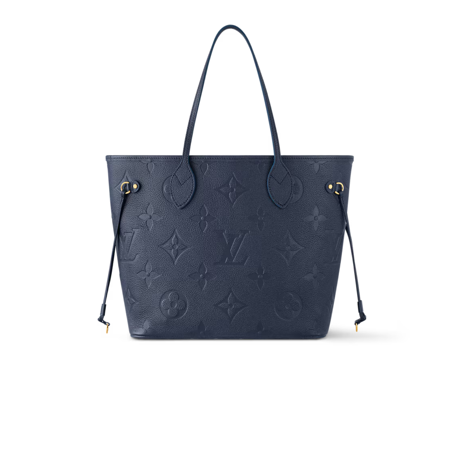 L0vis Vvtt0n Neverfull MM Monogram Empreinte Navy Blue For Women 31cm/12in M47143