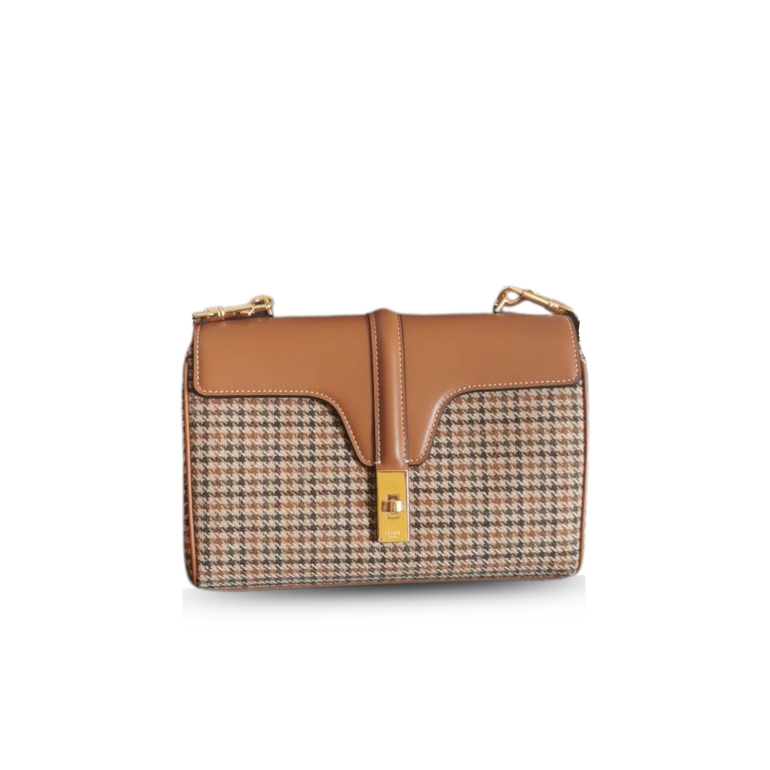 Ce1i*e Mini Soft 16 in Smooth Multicolor And Brown For Women‎ 7in/18cm