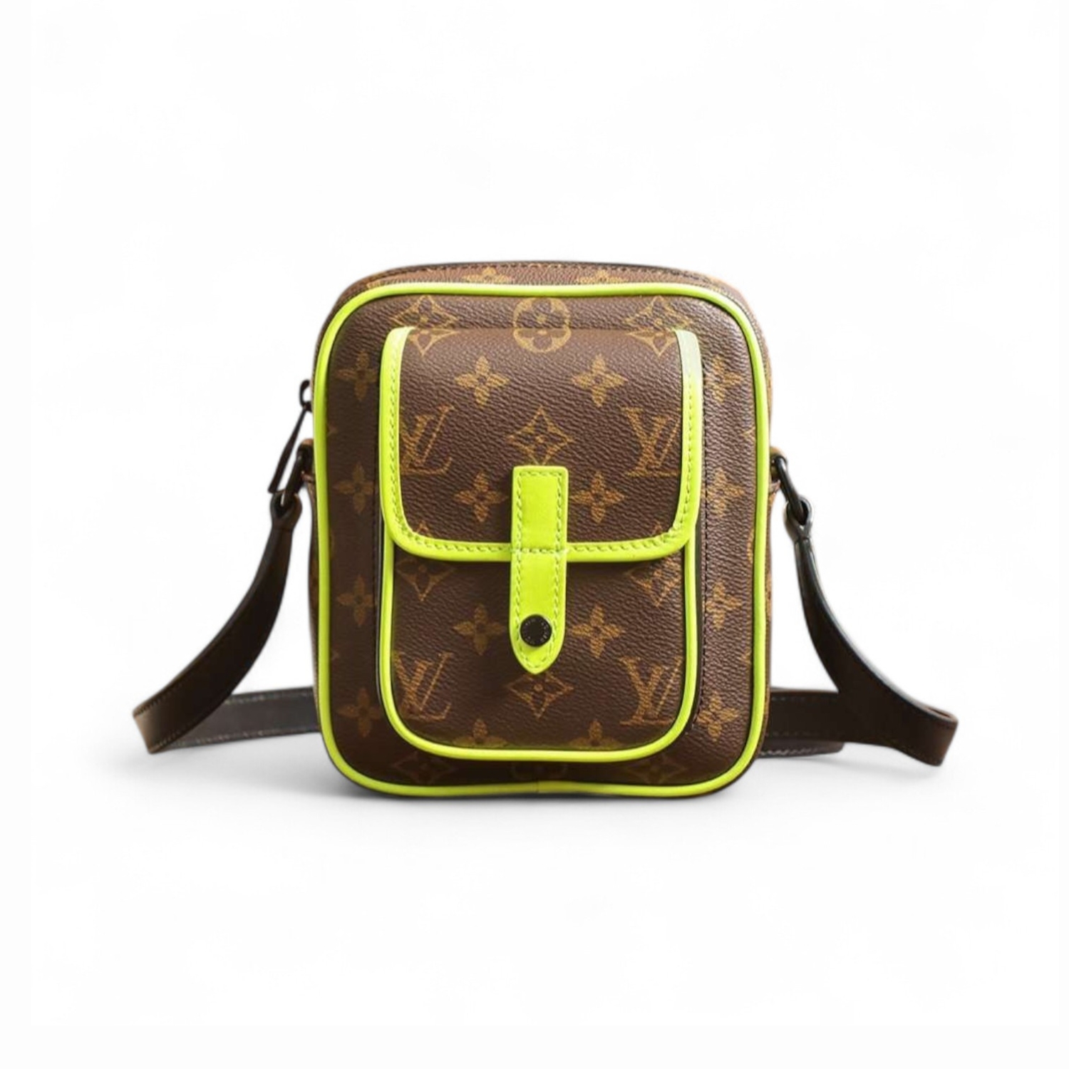 L0vis Vvtt0n Christopher Wearable Wallet Brown For Men 17cm / 6.7in M80793