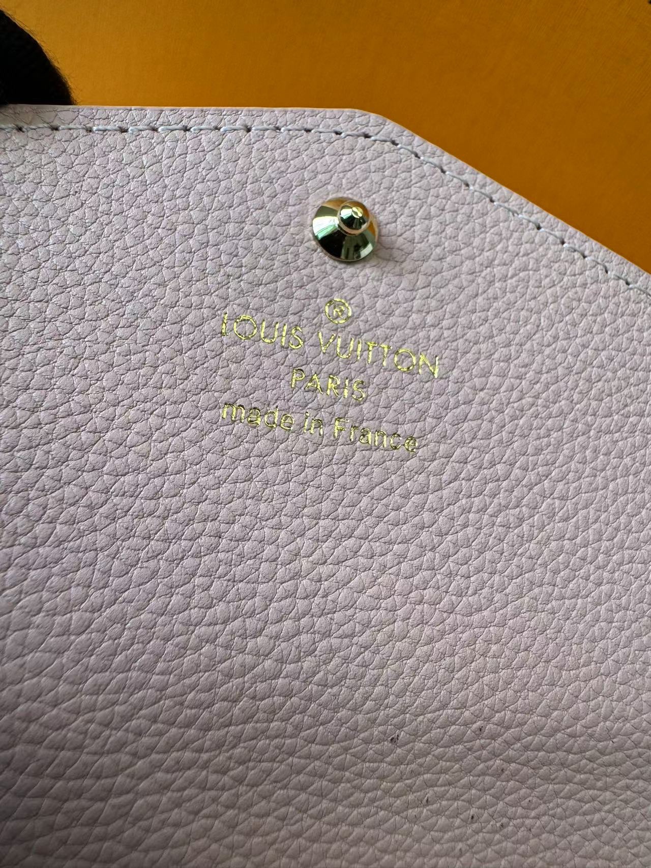 L0vis Vvtt0n Sarah Wallet Combines Monogram Empreinte Rose Ballerine Pink For Women, Women’s Wallet 19cm LV M61291