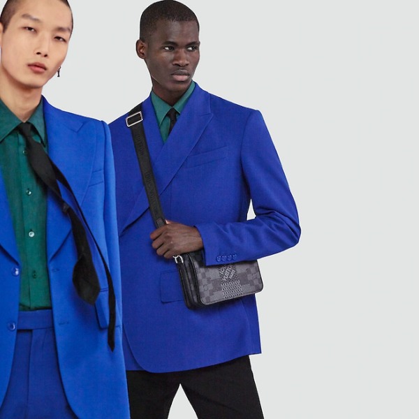 L0vis Vvtt0n Studio Messenger Damier Graphite Gray For Men, Men’s Bags, Shoulder And Crossbody Bags 9.3in/25.3cm LV N50013