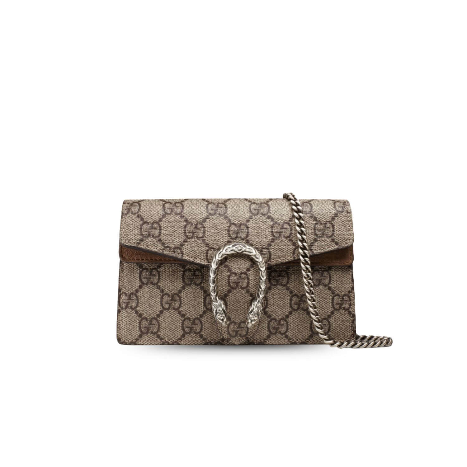 Gvc*1 Dionysus S*per Mini Bag Emerald GG Svp*me Canvas Made Using An Earth-Conscious Process With Taupe Detail For Women 6.5in/16.5cm GG ‎476432 KHNRN 8642