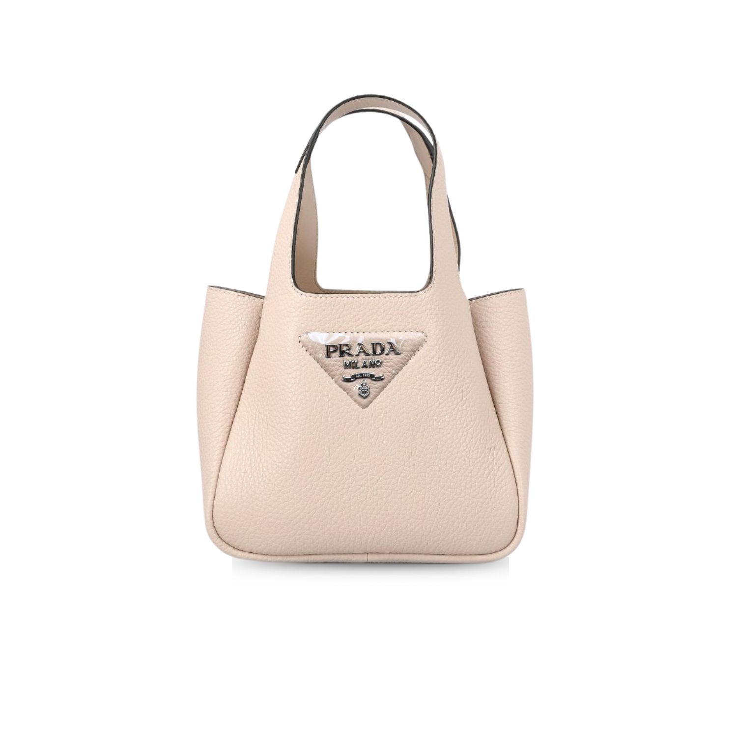 Pra*a Mini Tote Beige For Women, Women’s Bags 7.5in/19cm
