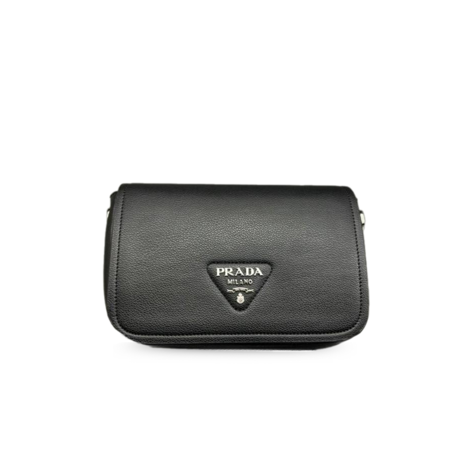 Pra*a Small Shoulder Bag In Black For Women 9in/ 23cm 1BD314_2DKV_F0002_V_3OO