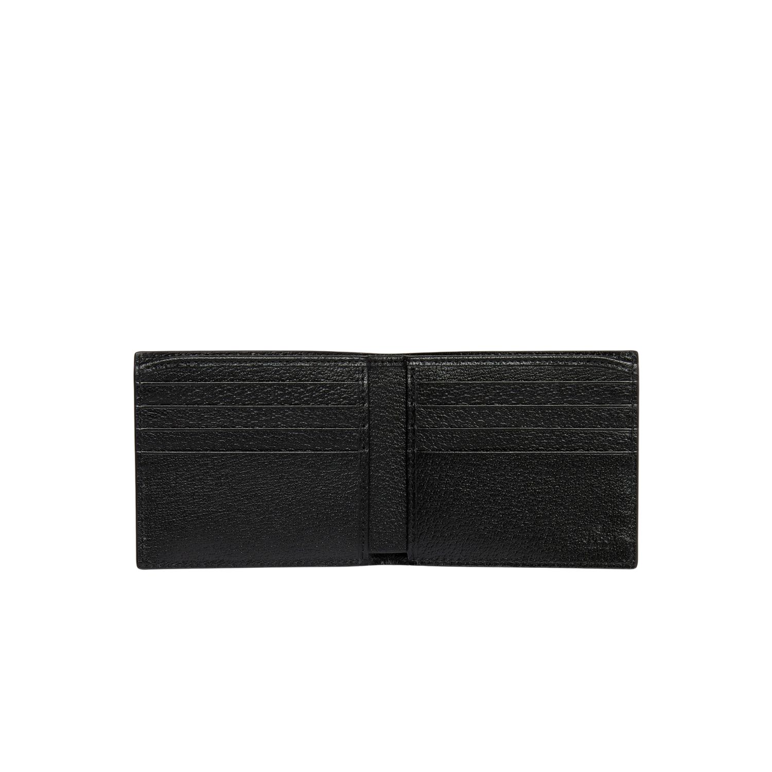 Gvc*1 GG Marmont Bi-Fold Wallet Black For Men 4.3in/11cm ‎428726 1T56F 1000