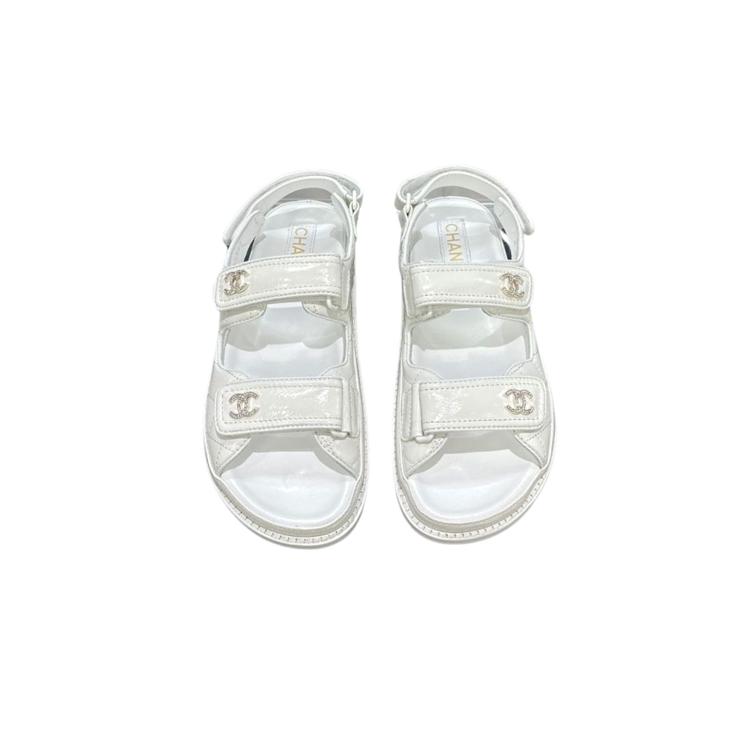 Ch**el Sandals White For Women