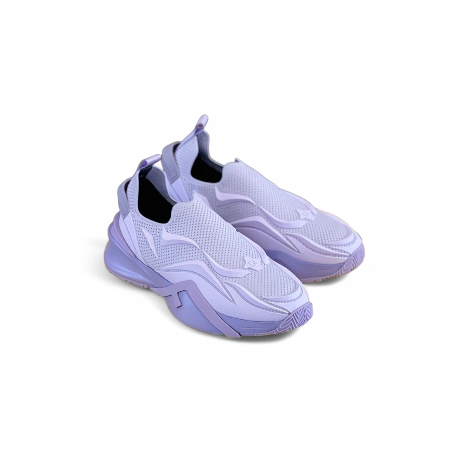 F**di FD Flow Running Sneakers Purple For Men