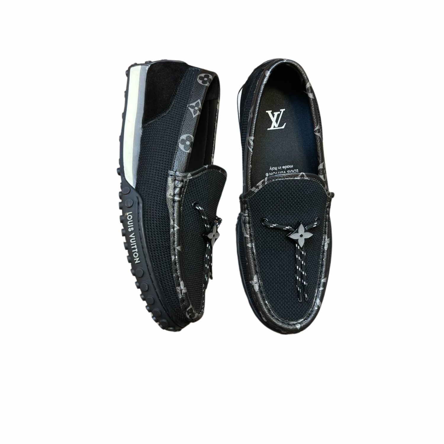 L0vis Vvtt0n LV Racer Moccasin Black For Men 1A9ZH6