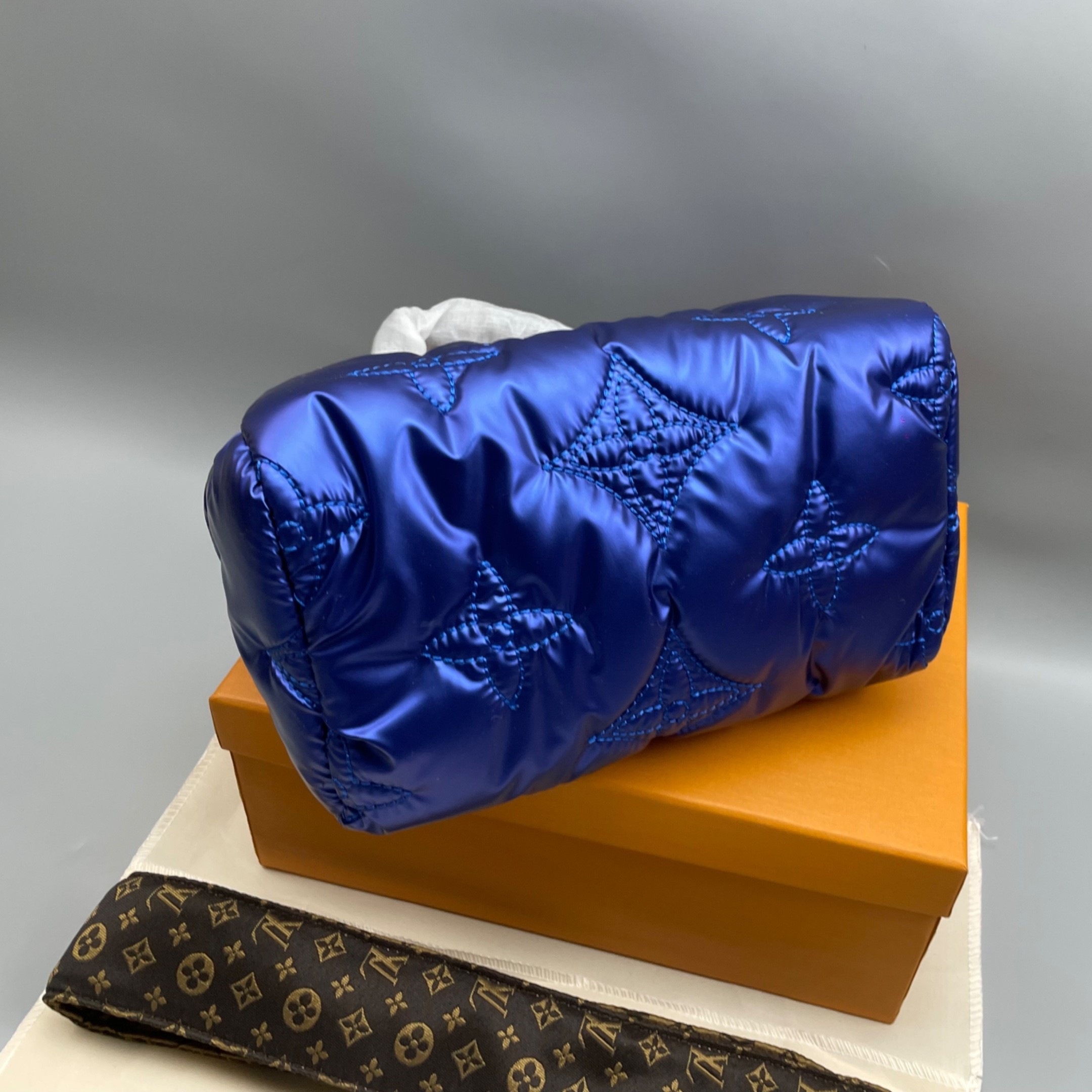 L0vis Vvtt0n Speedy Bandoulière 25 Bag Blue For Women‎ 9.8n/25cm