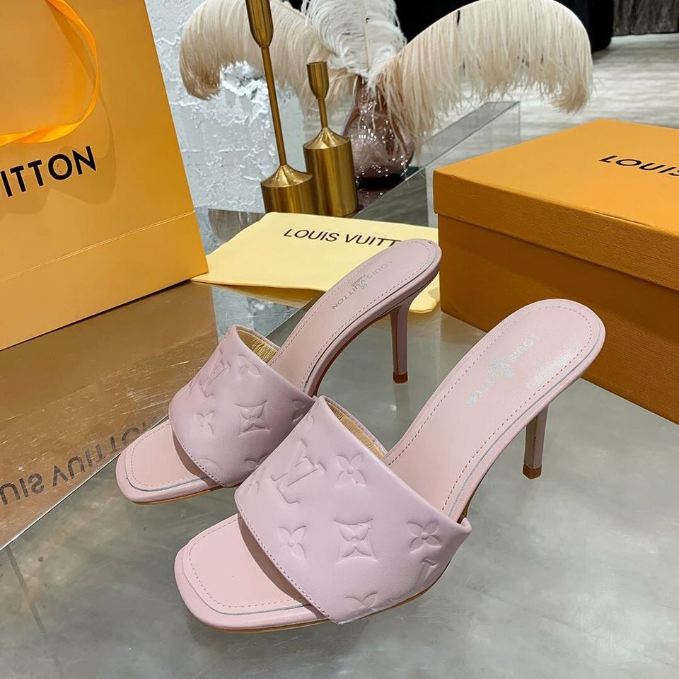 Revival Mule Pink 3.7in/9.5cm For Women