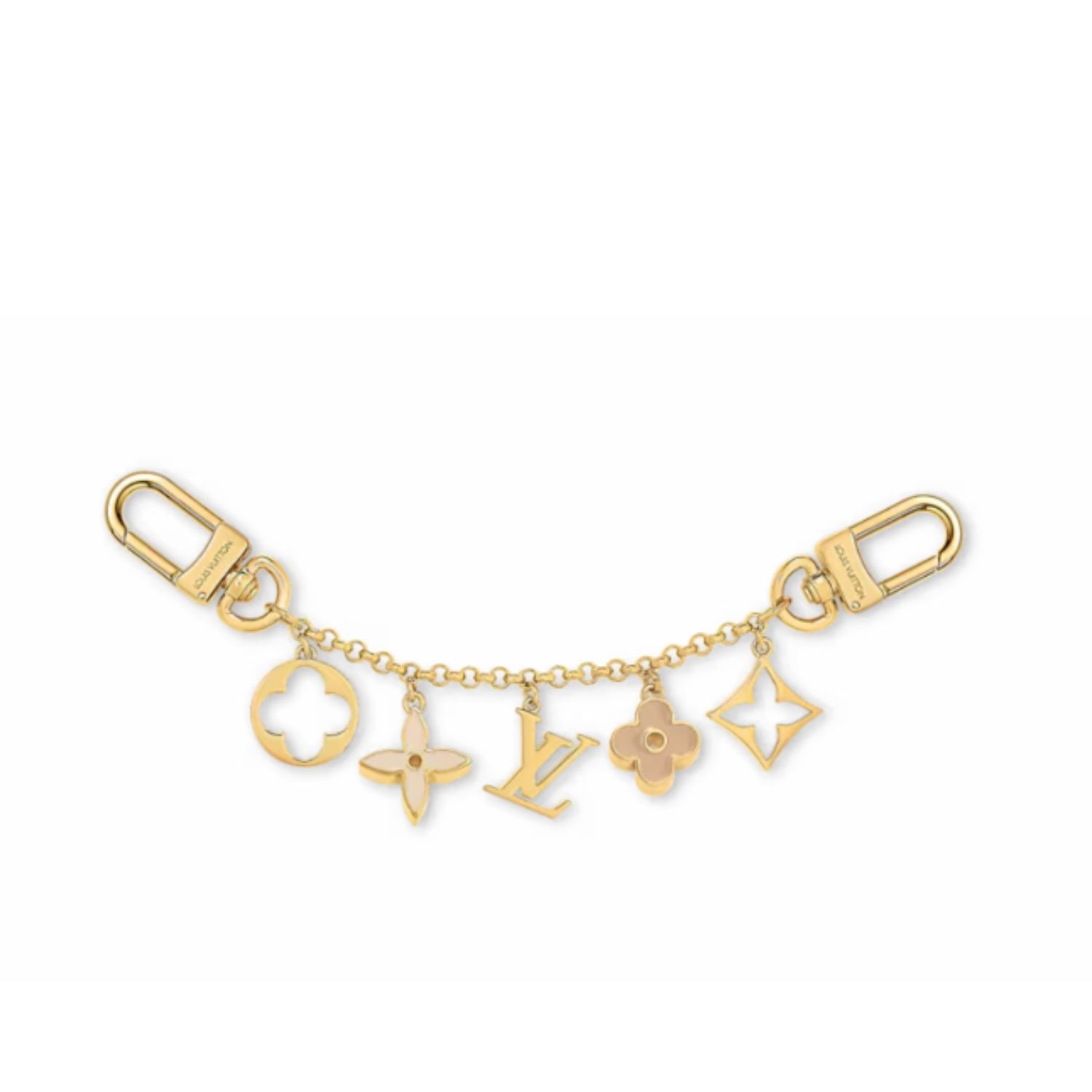 L0vis Vvtt0n Fleur de Monogram Bag Charm Chain For Women M01413