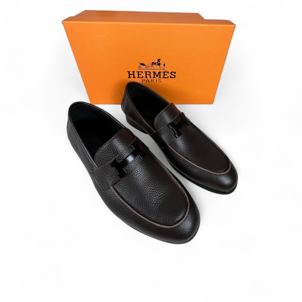 H**me5 Paris Loafer Marron Ebene For Men