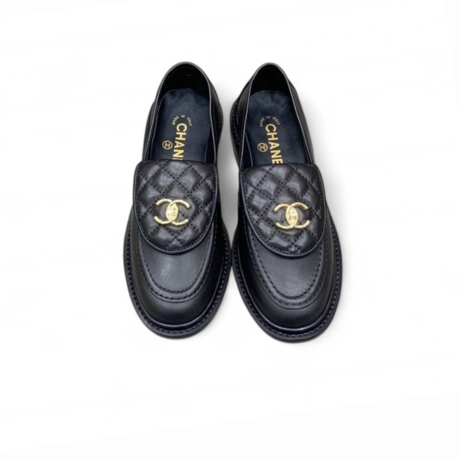 Ch**el Loafers Black For Women, Women’s Shoes G36646