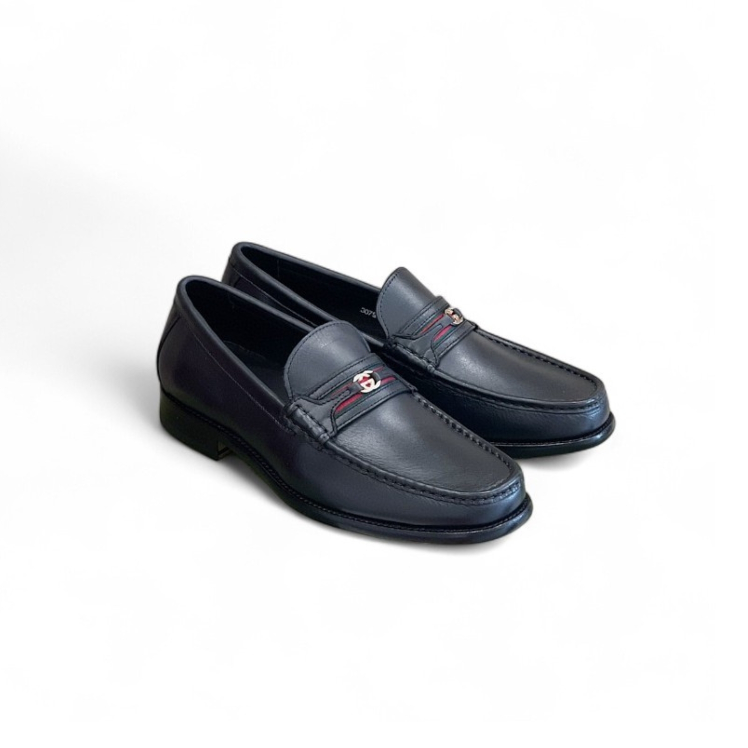 Gvc*1 Men’s Loafer With Interlocking G Black For Men 644724 17X10 1060