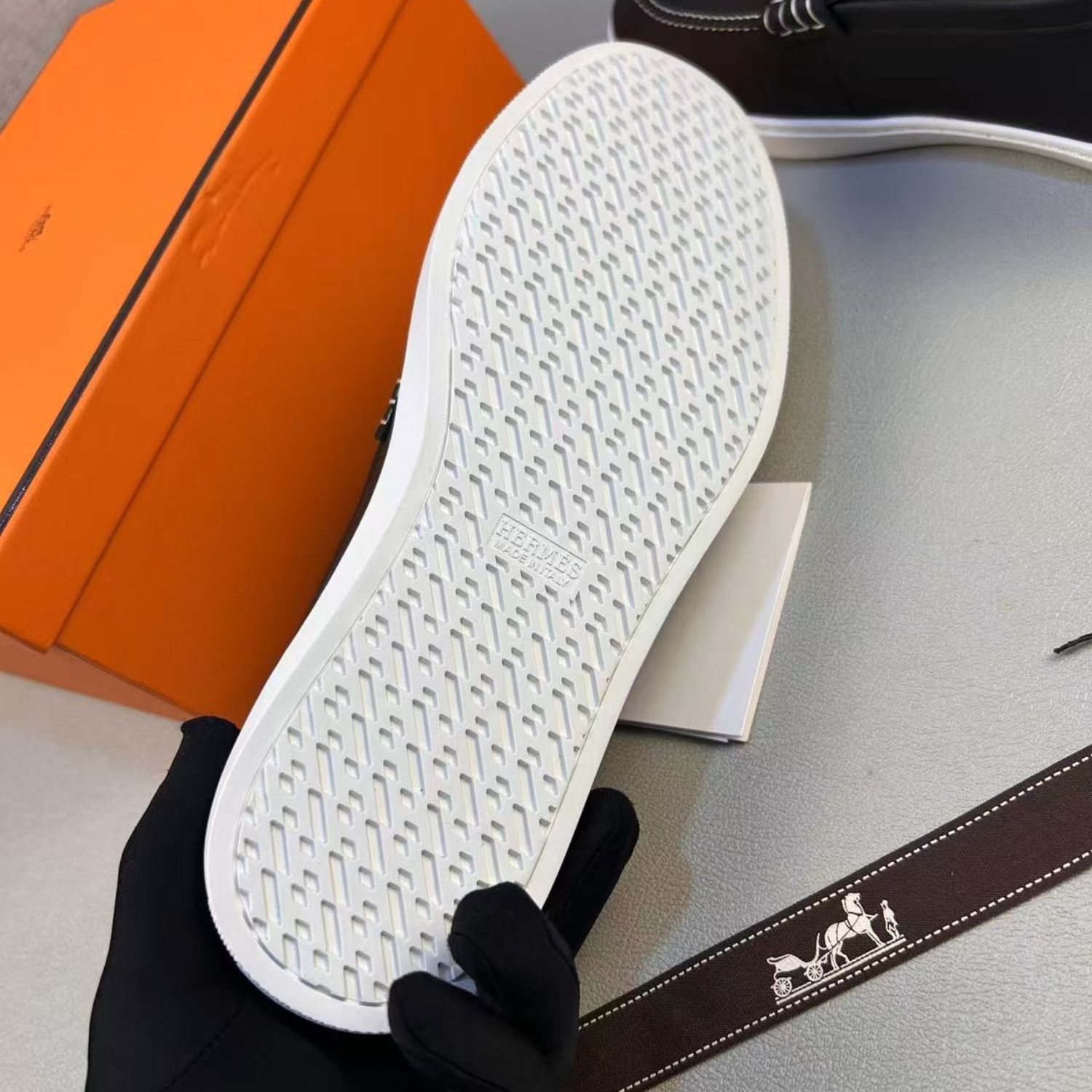 H**me5 Ignacio Loafer Noir For Men – H251891ZA01390