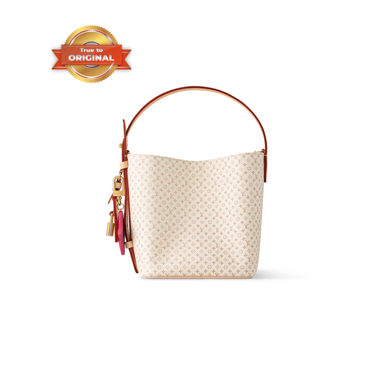 [True-to-ORIGINAL] L0vis Vvtt0n All In BB Dune/Sand For Women 6.3in/16cm M15130