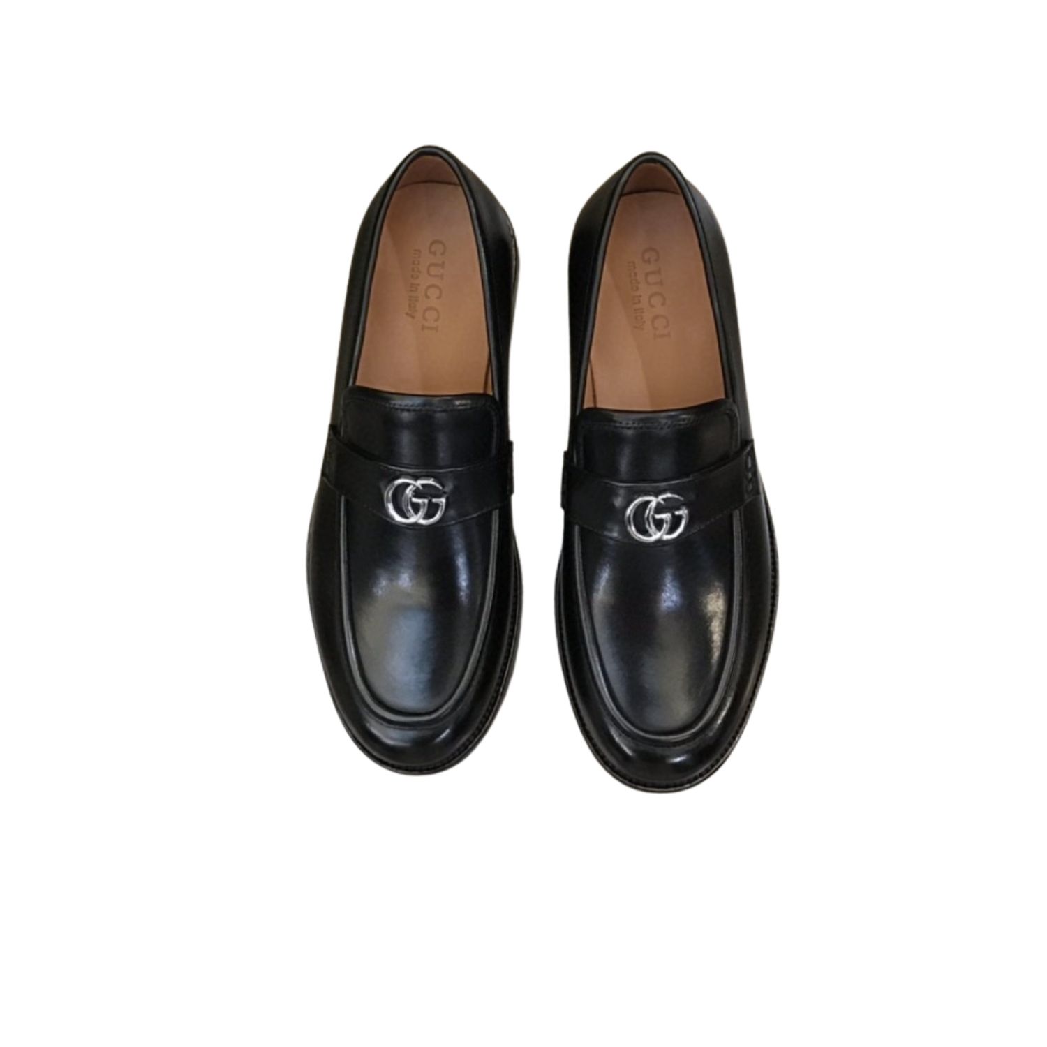 Gvc*1 Loafer With Interlocking G Black For Men