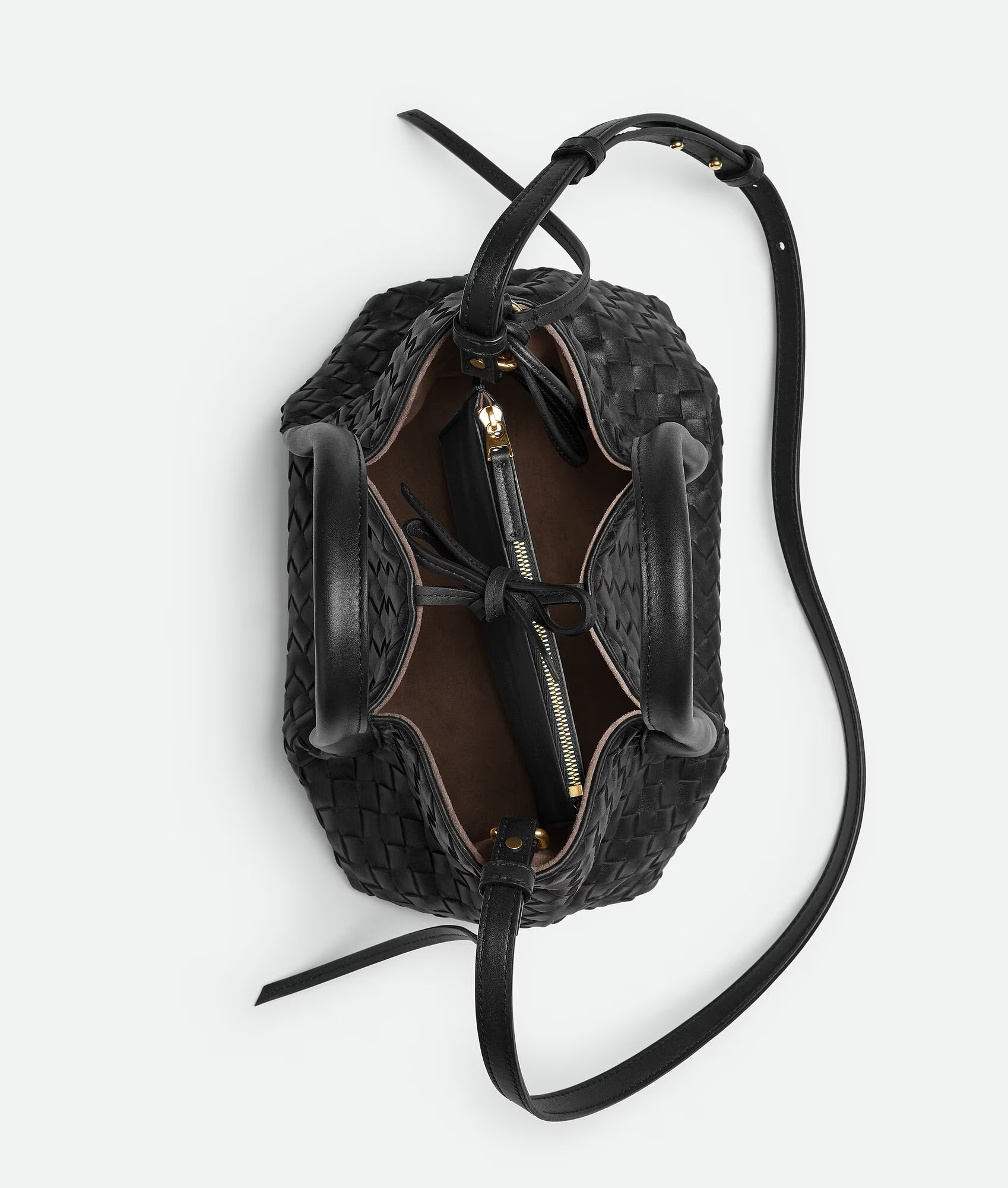 [True-to-ORIGINAL] B0tt*ga Ven*ta Small Pinacoteca Black 24cm/9.4in – 819004V5AG11206