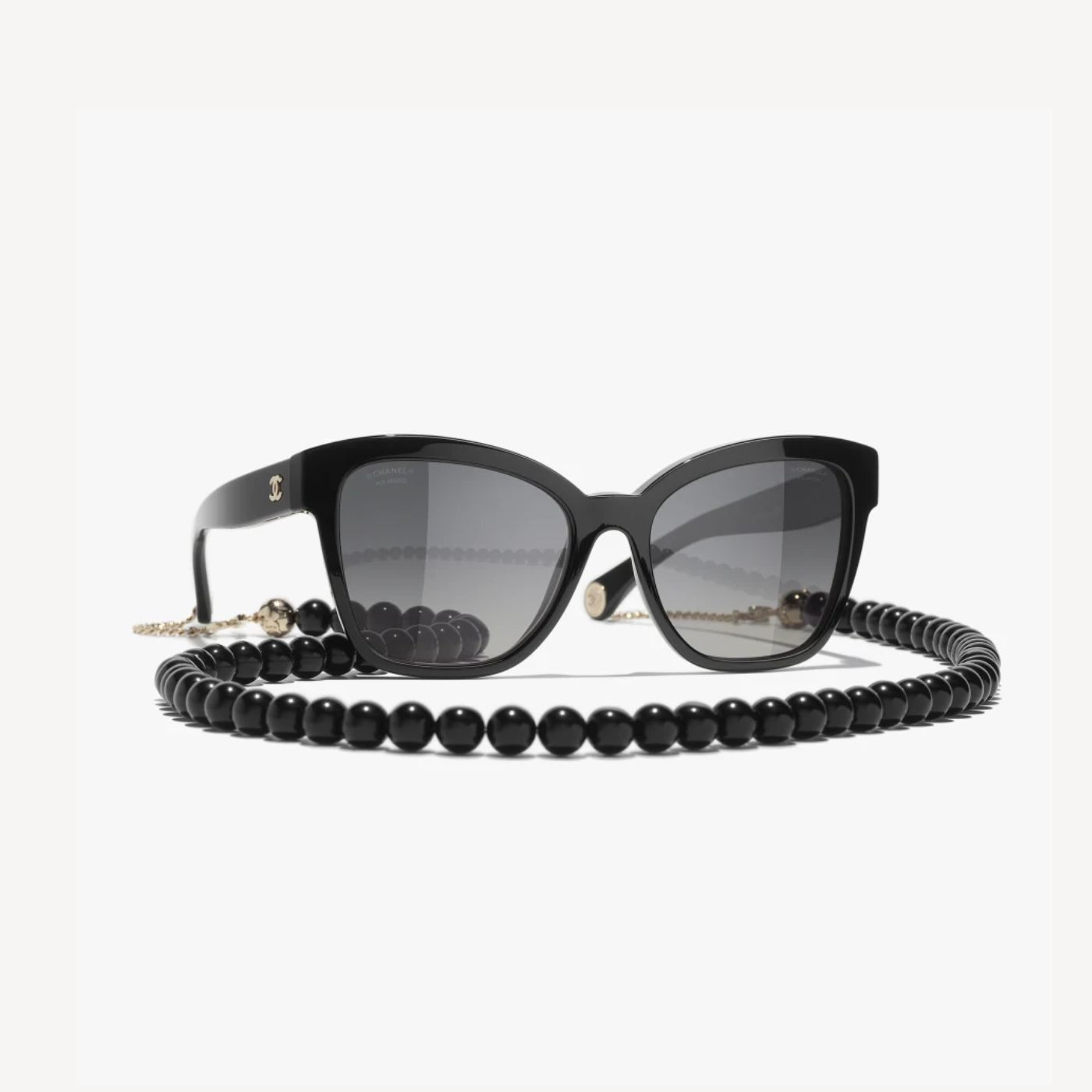 Ch**el Square Sunglasses Black For Women A71510 X02016 S2218