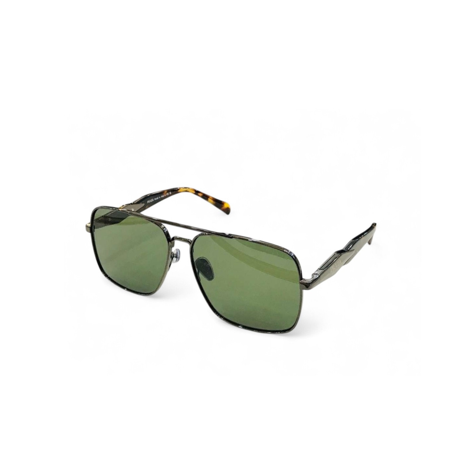 Pra*a Letter Logo Sunglasses Black For Women