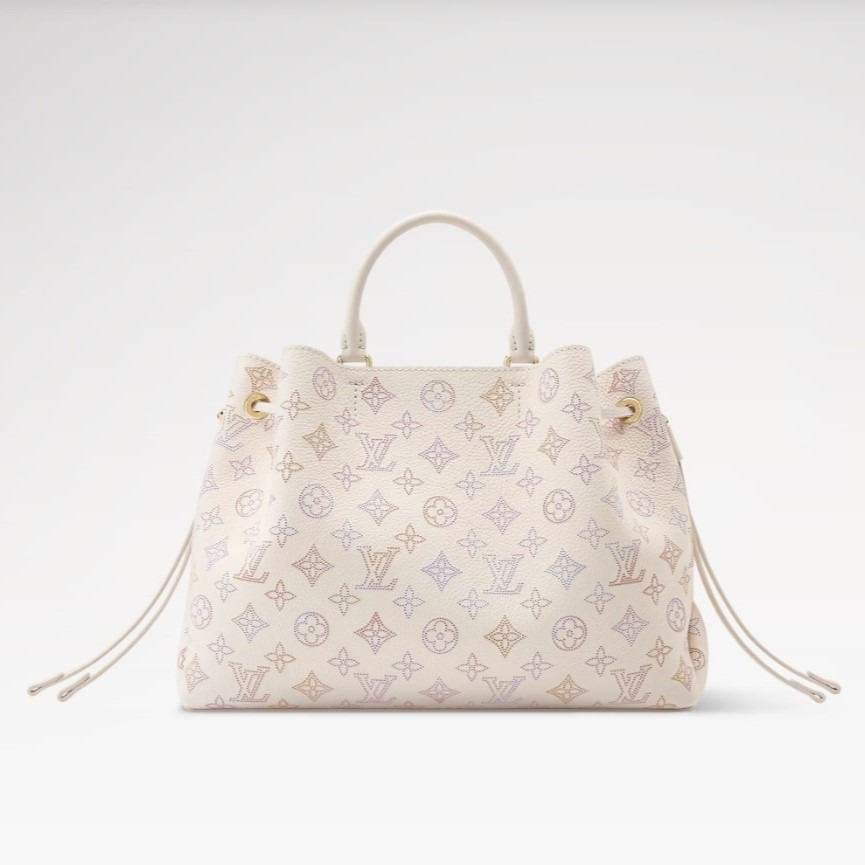 [True-to-ORIGINAL] L0vis Vvtt0n Bella Tote Mahina Dream Cream For Women 32cm/12.6in M15116
