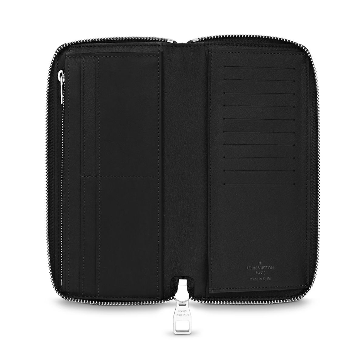 L0vis Vvtt0n Zippy Wallet Vertical Wallet Taurillon For Men, Men’s Wallet 7.9in/20cm LV M58412