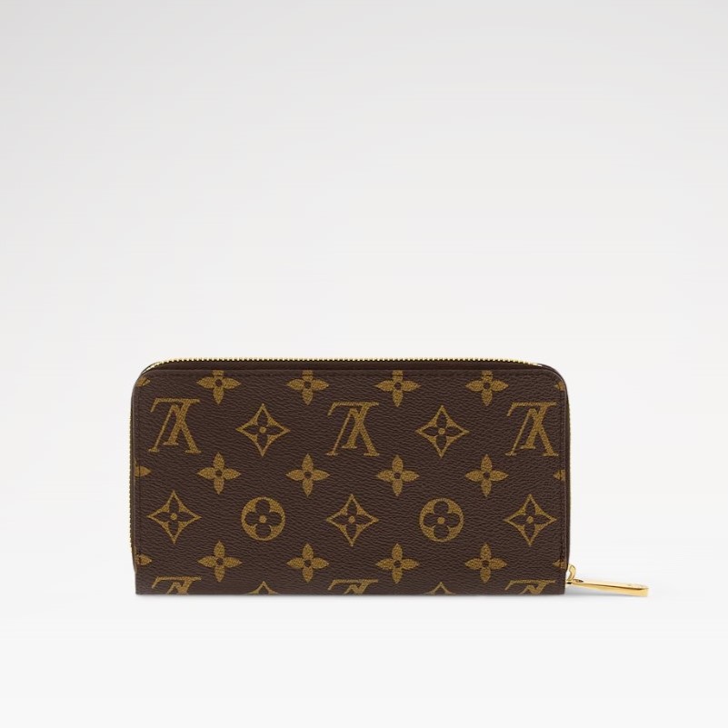 L0vis Vvtt0n Zippy Wallet Monogram Canvas For Women, Women’s Wallet 4.1in/10.5cm LV M42616