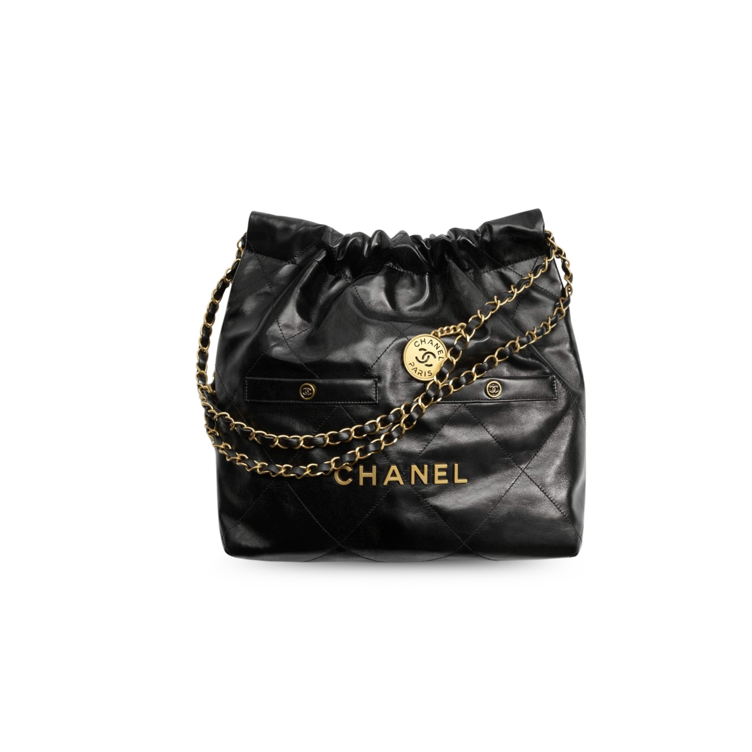 Ch**el 22 Small Handbag Black For Women 14.4in/37cm AS3260 B17724 94305