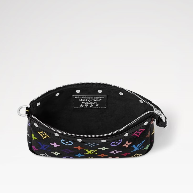 L0vis Vvtt0n LV x TM Pochette Accessoires Multicolore Noir For Women 8.7in/22cm M13663