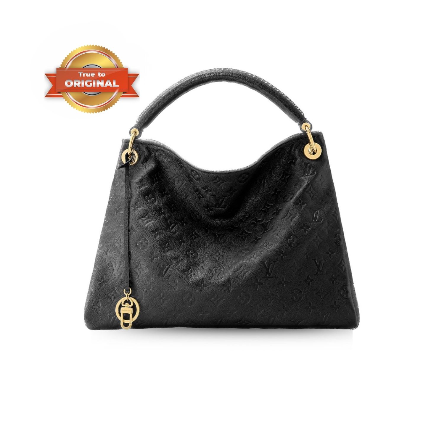 [True-to-ORIGINAL] L0vis Vvtt0n Artsy MM Monogram Empreinte Black For Women Shoulder Bags 16.1in/41cm M41066